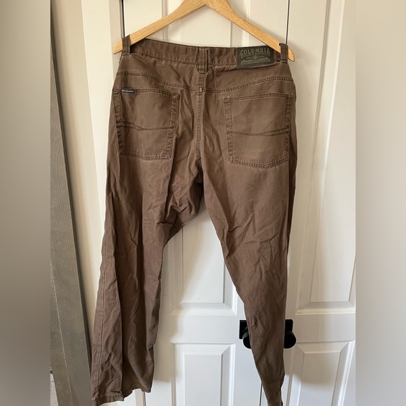 Brown/khaki pants. Columbia size 36. - Picture 2 of 3